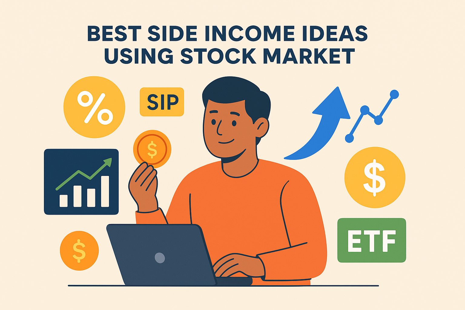 Best 8 Stock Market Side Income Ideas to Earn Extra Money in 2026 Stock market side income ideas